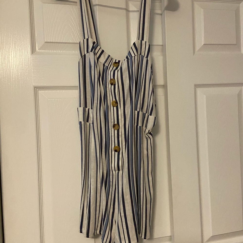 Pacsun striped romper
